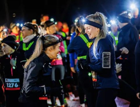 Stadspark Nightrun Groningen: lopen in een magische sfeer